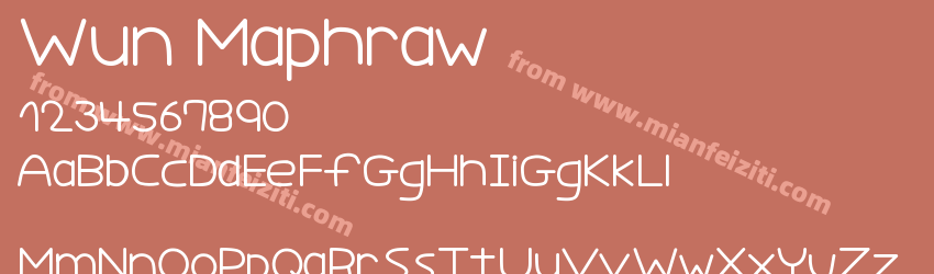 Wun Maphraw预览图1