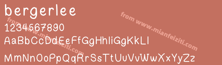 bergerlee预览图1 bergerlee预览图1