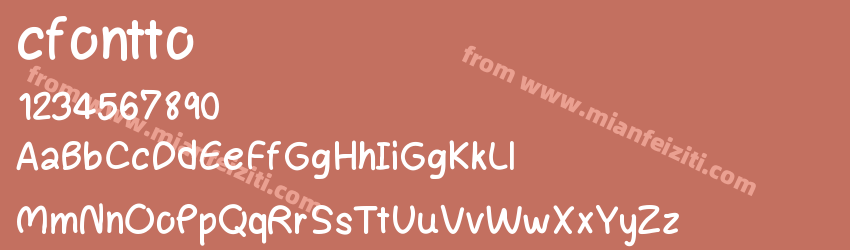 cfontto预览图1