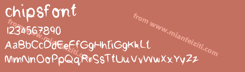 chipsfont预览图1