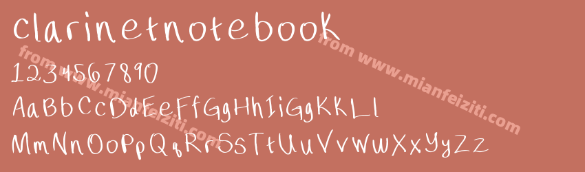 clarinetnotebook预览图1