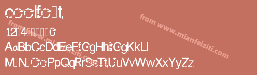 coolfont预览图1 coolfont预览图1