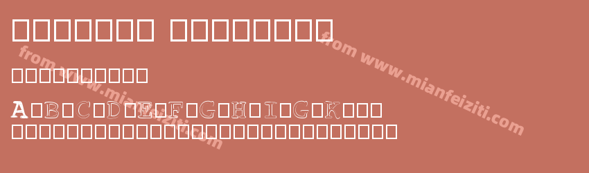 courier scratchy预览图1