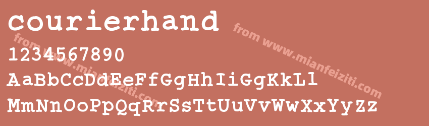 courierhand预览图1