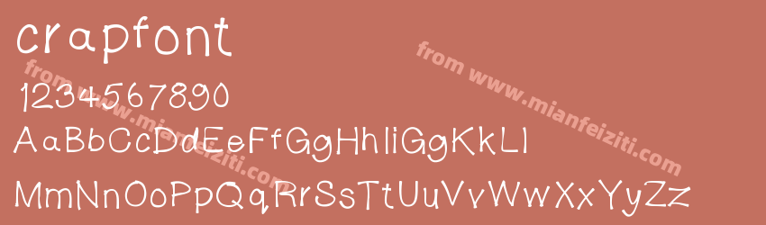 crapfont预览图1