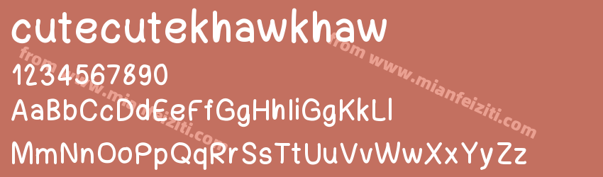 cutecutekhawkhaw预览图1