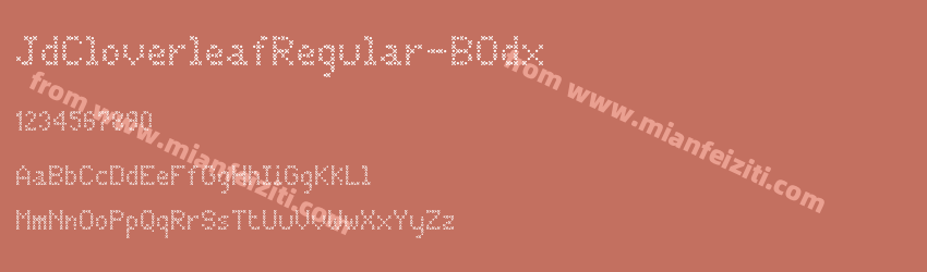 Jd Cloverleaf Regular B Odx预览图1