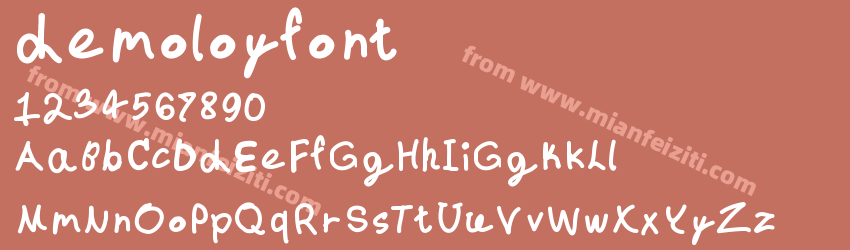 demoloyfont预览图1