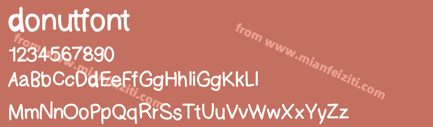 donutfont预览图1