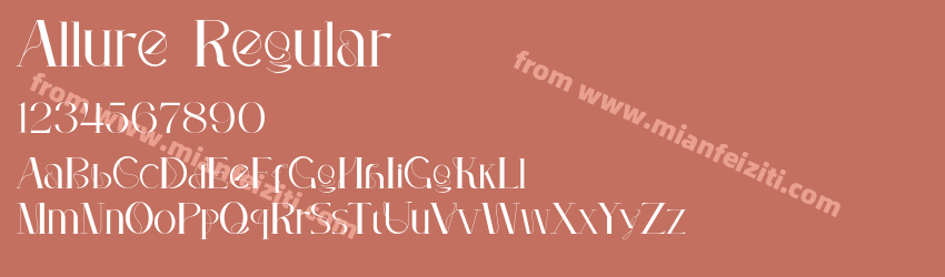 Allure Regular预览图1