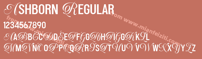 Ashborn Regular预览图1