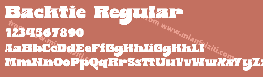Backtie Regular预览图1