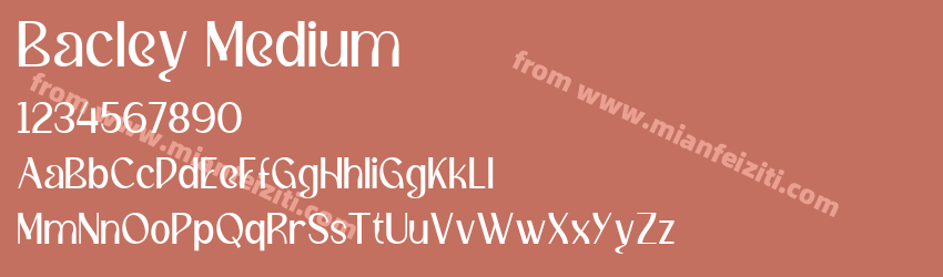 Bacley Medium预览图1