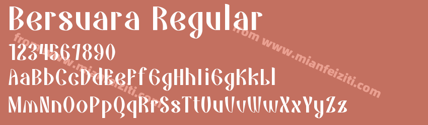 Bersuara Regular预览图1