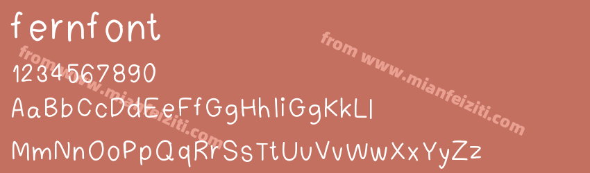 fernfont预览图1