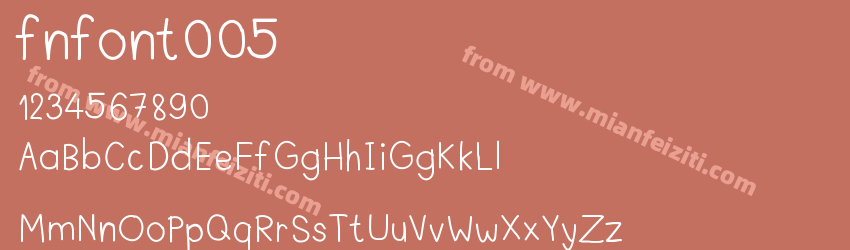 fnfont005预览图1