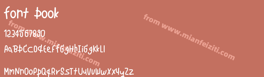 font book预览图1