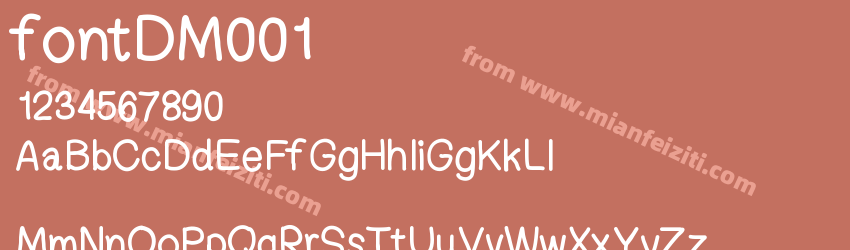 fontDM001预览图1