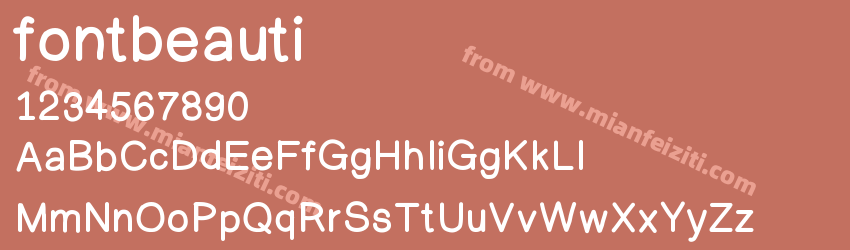 fontbeauti预览图1