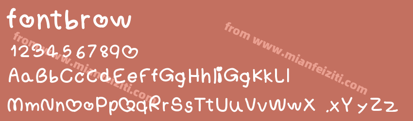 fontbrow预览图1