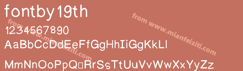fontby19th预览图1