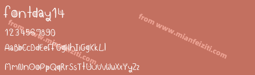 fontday14预览图1