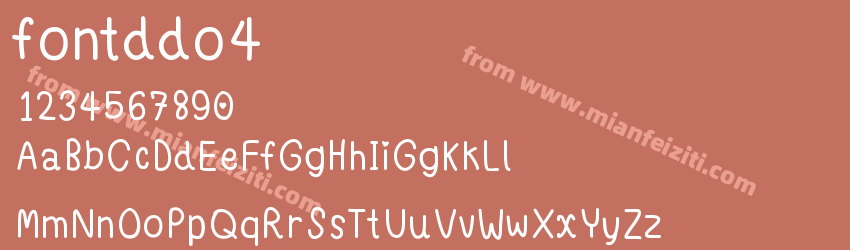 fontddo4预览图1