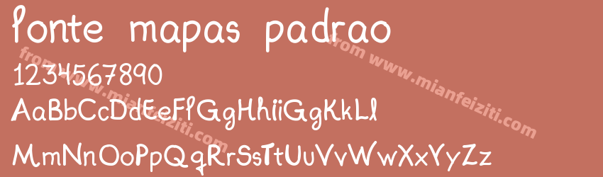 fonte mapas padrao预览图1