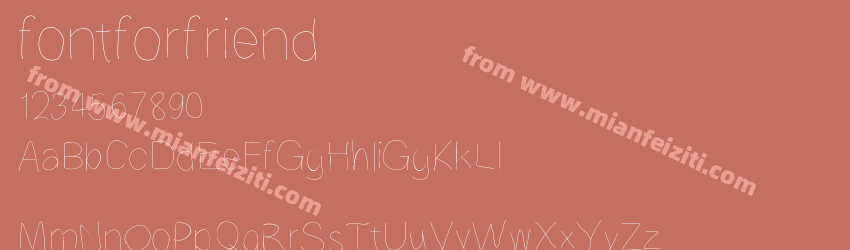fontforfriend预览图1
