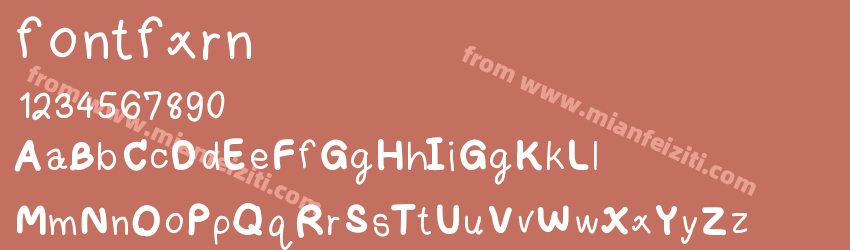 fontfxrn预览图1