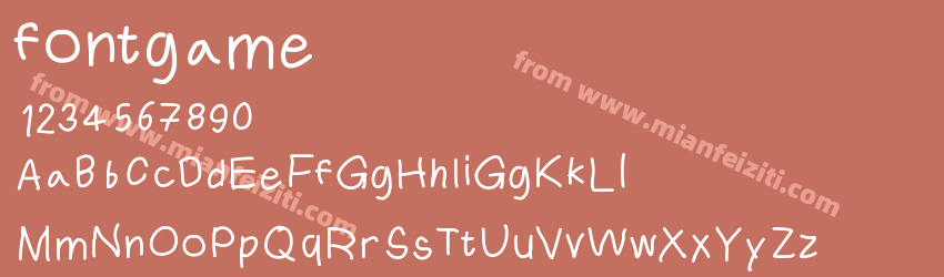 fontgame预览图1