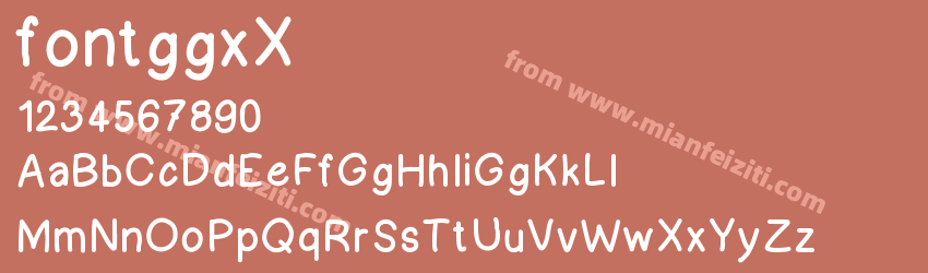 fontggxX预览图1