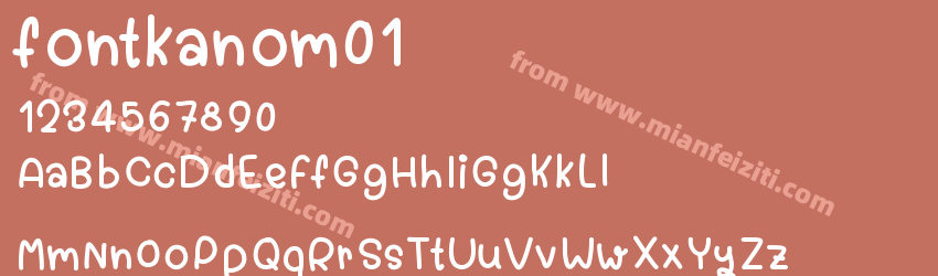 fontkanom01预览图1