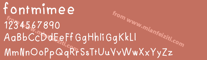fontmimee预览图1