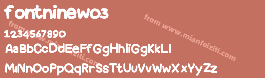 fontninew03预览图1