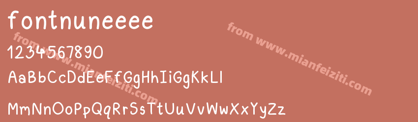 fontnuneeee预览图1