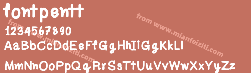 fontpentt预览图1