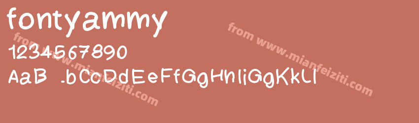 fontyammy预览图1