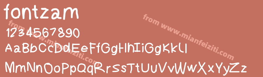 fontzam预览图1