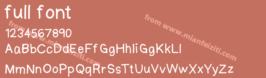 full font预览图1