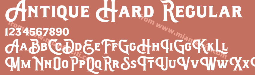 Antique Hard Regular预览图1