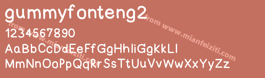 gummyfonteng2预览图1