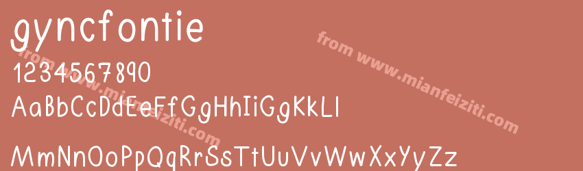 gyncfontie预览图1