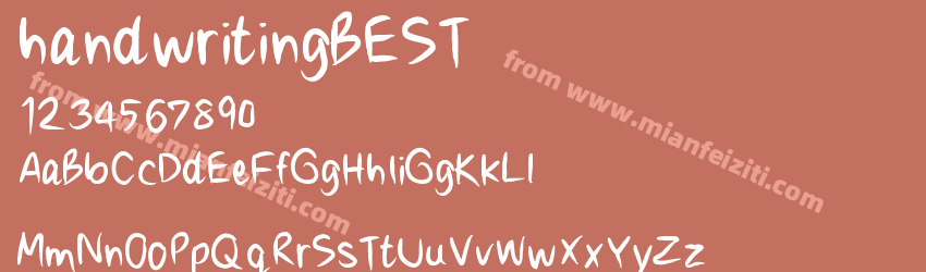 handwritingBEST预览图1 handwritingBEST预览图1