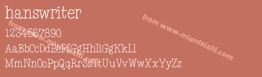 hanswriter预览图1