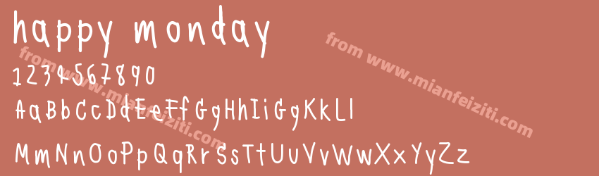 happy monday预览图1