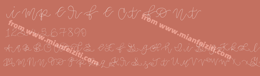 imperfectfont预览图1