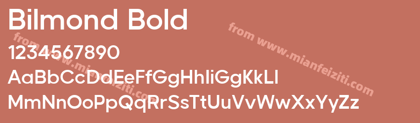 Bilmond Bold预览图1