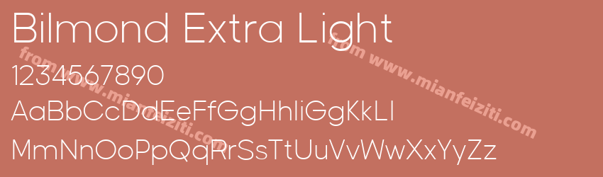 Bilmond Extra Light预览图1