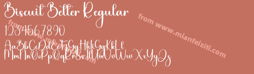 Biscuit Better Regular预览图1